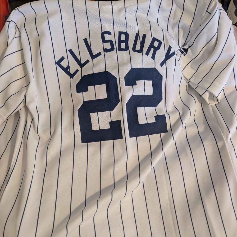 Jacoby Ellsbury Yankees Jersey (Men's Medium) Genuine
